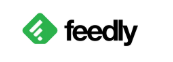 Feedly content aggregation platform logo